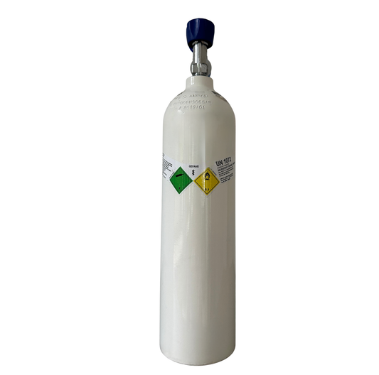 Medizinischer Sauerstoff - Aluflasche 2 Liter | Oxyparat