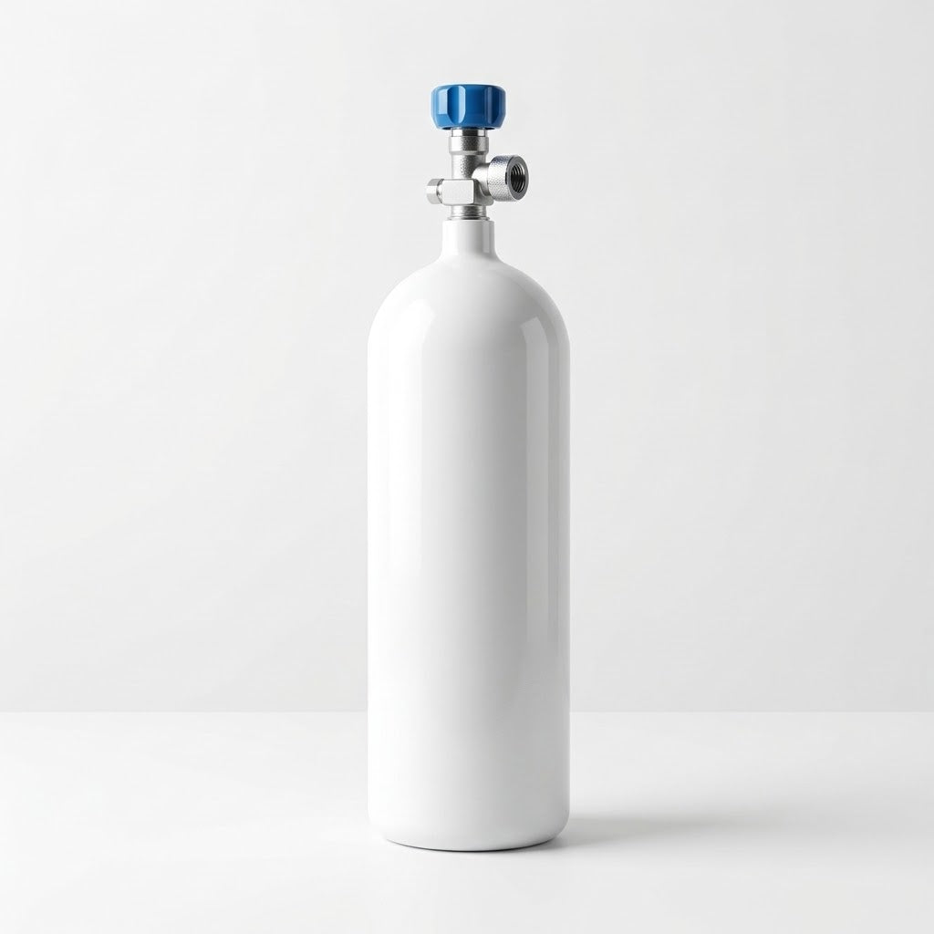 Sauerstoffflasche medizinischer Sauerstoff 2,0 Liter Volumen | Oxyparat