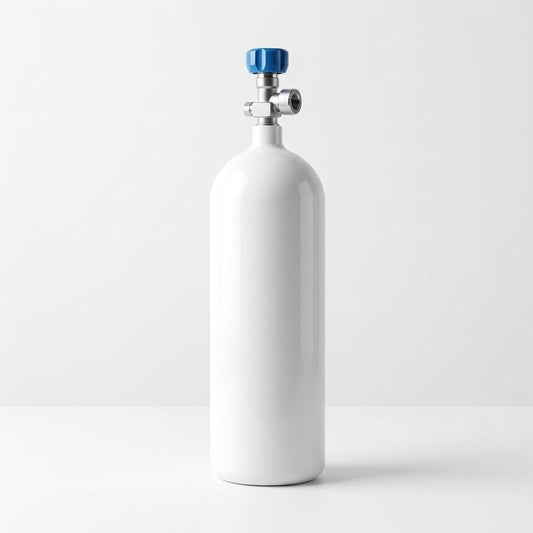 Sauerstoffflasche medizinischer Sauerstoff 2,0 Liter Volumen | Oxyparat