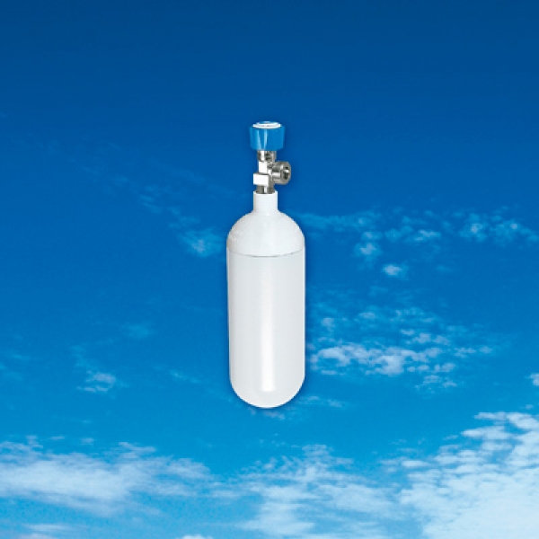 Sauerstoffflasche Volumen 0,8 Liter